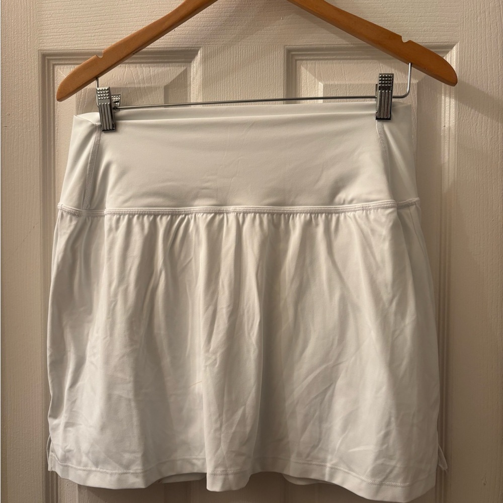 Amazon Essentials White Circle Skater Skirt